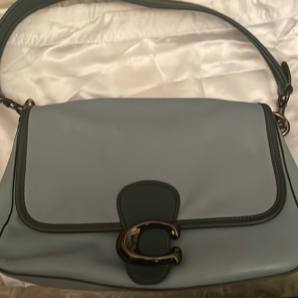Coach teal bag